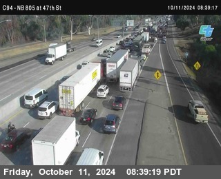 (C094) NB 805 : 47th Street (on ramp)