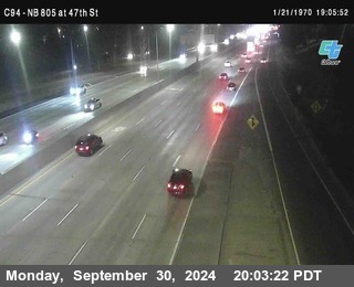 (C094) NB 805 : 47th Street (on ramp)