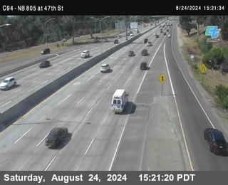 (C094) NB 805 : 47th Street (on ramp)