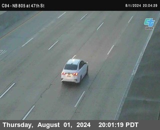 (C094) NB 805 : 47th Street (on ramp)