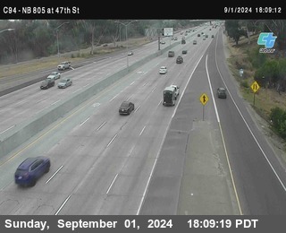 (C094) NB 805 : 47th Street (on ramp)