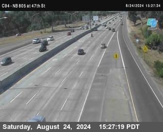 (C094) NB 805 : 47th Street (on ramp)