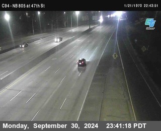 (C094) NB 805 : 47th Street (on ramp)