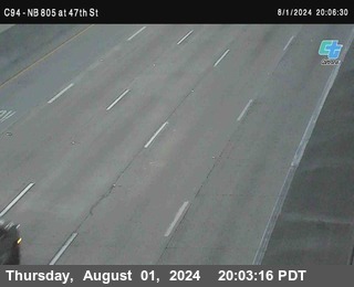 (C094) NB 805 : 47th Street (on ramp)