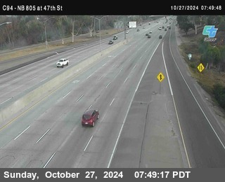 (C094) NB 805 : 47th Street (on ramp)