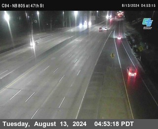 (C094) NB 805 : 47th Street (on ramp)