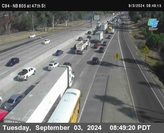 (C094) NB 805 : 47th Street (on ramp)