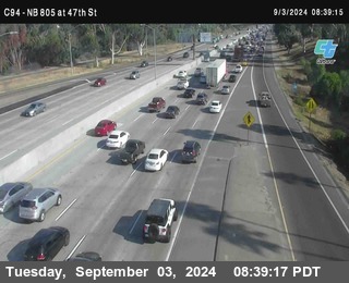 (C094) NB 805 : 47th Street (on ramp)