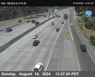 (C094) NB 805 : 47th Street (on ramp)