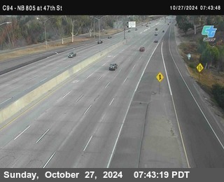 (C094) NB 805 : 47th Street (on ramp)