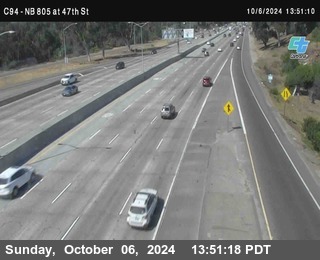 (C094) NB 805 : 47th Street (on ramp)