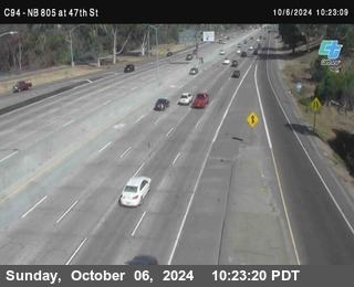 (C094) NB 805 : 47th Street (on ramp)