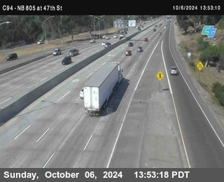 (C094) NB 805 : 47th Street (on ramp)