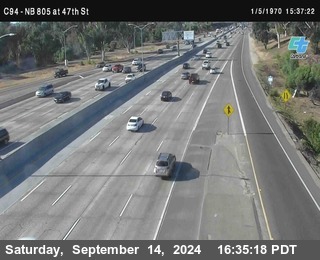 (C094) NB 805 : 47th Street (on ramp)