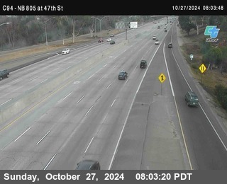 (C094) NB 805 : 47th Street (on ramp)