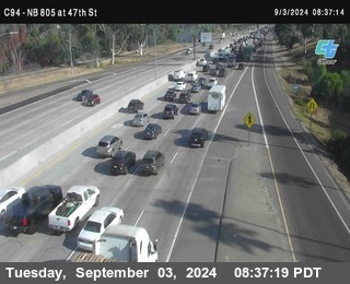 (C094) NB 805 : 47th Street (on ramp)