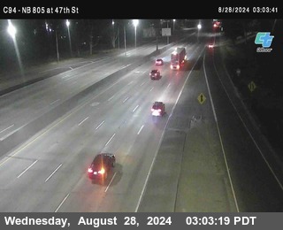 (C094) NB 805 : 47th Street (on ramp)