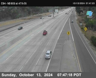 (C094) NB 805 : 47th Street (on ramp)