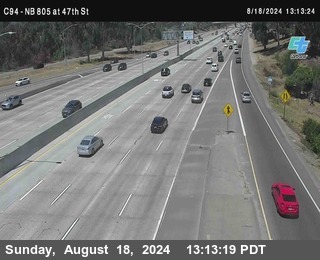 (C094) NB 805 : 47th Street (on ramp)