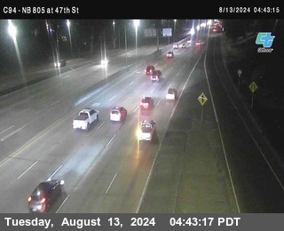 (C094) NB 805 : 47th Street (on ramp)