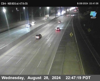 (C094) NB 805 : 47th Street (on ramp)