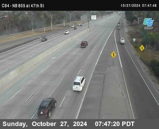 (C094) NB 805 : 47th Street (on ramp)