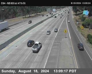 (C094) NB 805 : 47th Street (on ramp)