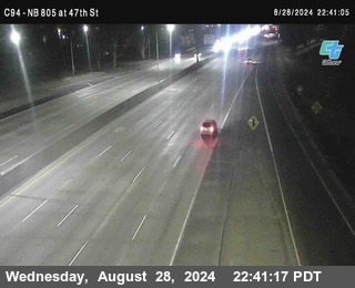 (C094) NB 805 : 47th Street (on ramp)