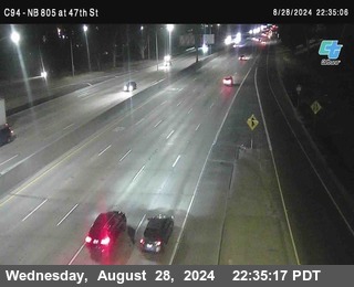 (C094) NB 805 : 47th Street (on ramp)