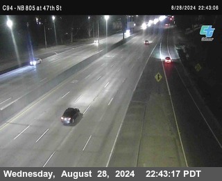 (C094) NB 805 : 47th Street (on ramp)