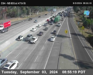 (C094) NB 805 : 47th Street (on ramp)