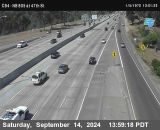 (C094) NB 805 : 47th Street (on ramp)