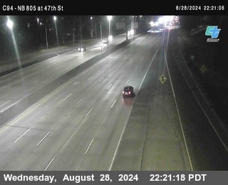 (C094) NB 805 : 47th Street (on ramp)