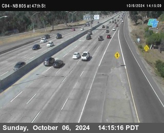 (C094) NB 805 : 47th Street (on ramp)