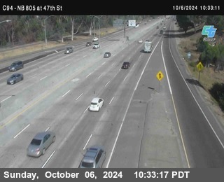 (C094) NB 805 : 47th Street (on ramp)