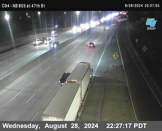 (C094) NB 805 : 47th Street (on ramp)