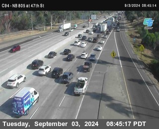 (C094) NB 805 : 47th Street (on ramp)