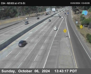 (C094) NB 805 : 47th Street (on ramp)