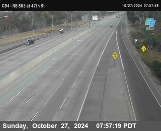 (C094) NB 805 : 47th Street (on ramp)