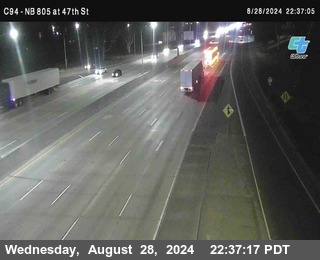 (C094) NB 805 : 47th Street (on ramp)