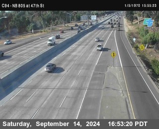 (C094) NB 805 : 47th Street (on ramp)