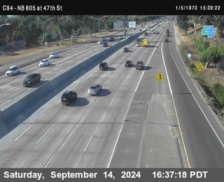 (C094) NB 805 : 47th Street (on ramp)