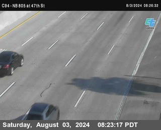 (C094) NB 805 : 47th Street (on ramp)