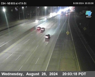 (C094) NB 805 : 47th Street (on ramp)