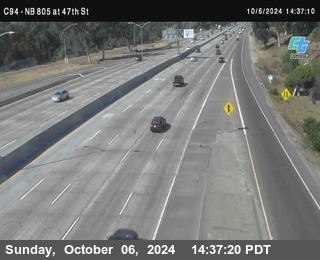 (C094) NB 805 : 47th Street (on ramp)