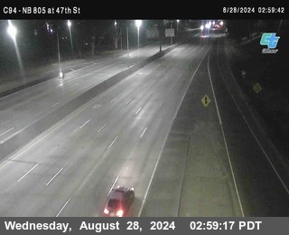 (C094) NB 805 : 47th Street (on ramp)