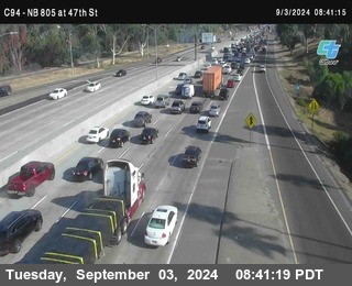 (C094) NB 805 : 47th Street (on ramp)