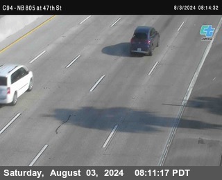 (C094) NB 805 : 47th Street (on ramp)