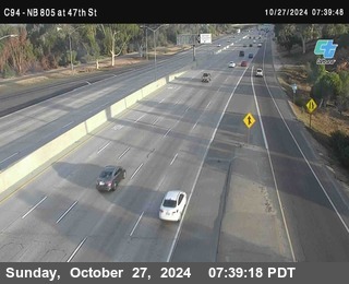 (C094) NB 805 : 47th Street (on ramp)