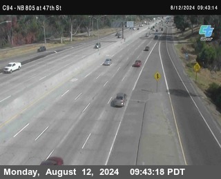 (C094) NB 805 : 47th Street (on ramp)